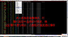  【通达信】相对强度+热点排序指标/寻找题材中的龙头股 